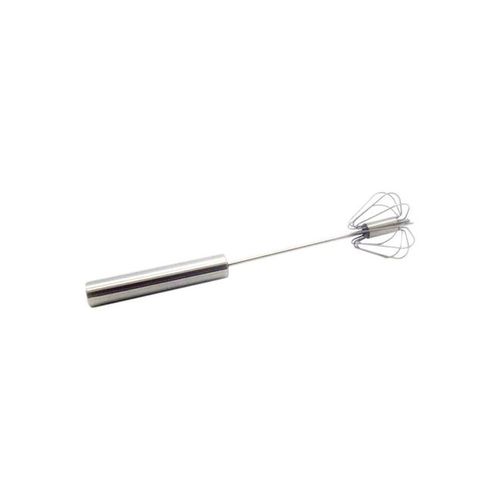 Semi-Automatic Egg Beater Stainless Steel Mixing Tool Milk Cream Butter Whisk Mixer Kitchen Tool Silver