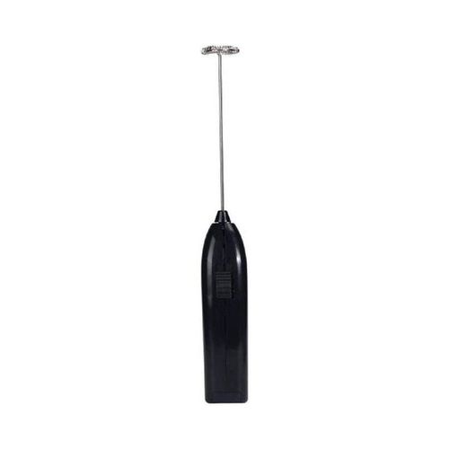 Electric Handheld Milk Frother Whisk Battery Operated Egg Beater Hand Blender Foam Maker For Coffee Latte Cappuccino Hot Chocolate Drink Mixer Black