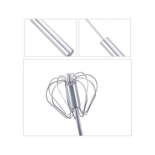 High Grade Egg Whisk Silver 34centimeter