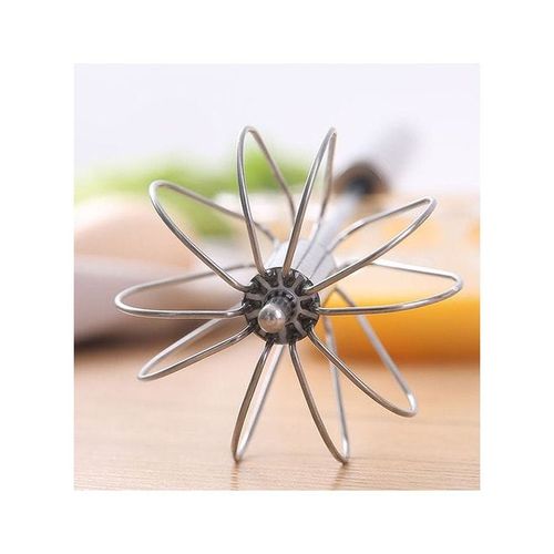 Stainless Steel Egg Whisk Silver 34centimeter