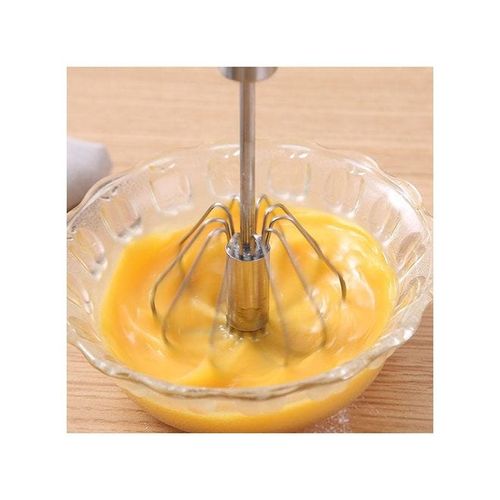 Stainless Steel Egg Whisk Silver 34centimeter