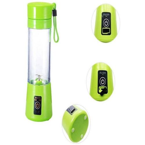 Countertop 6 Blade Electric Juicer 380 ml 220 W BBR01 Clear/Green