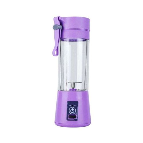 Portable Mini Electric Blender 2978 Purple/Clear