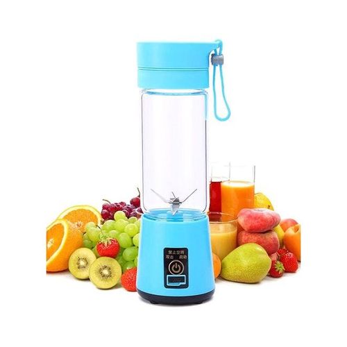 Portable Mini Juicer Six Blades hq10 hq10 Blue
