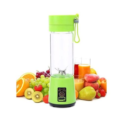 Portable Mini Juicer Six Blades hq10 Green