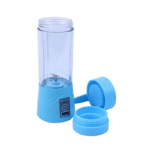 Rechargeable Mini Electric Blender HM-03 Blue/Clear