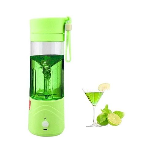USB Mini Electric Blender 1 2976 Green/Clear