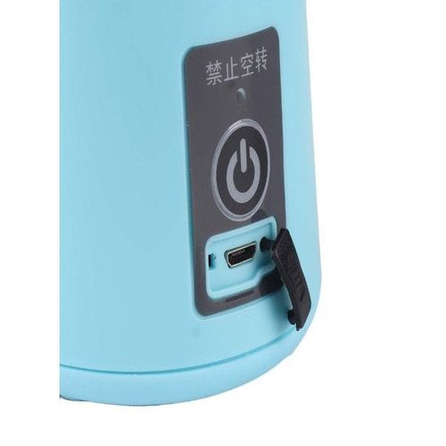 Portable Rechargeable Battery USB Juicer 380 ml 71693 Blue