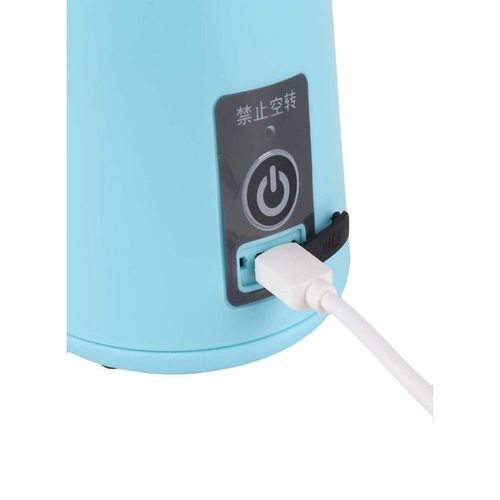 Portable Rechargeable Battery USB Juicer 380 ml 71693 Blue