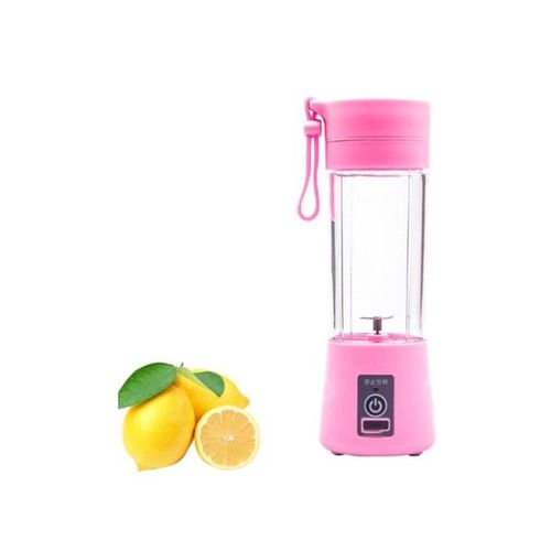 Mini Multifunctional Portable Electric Fruit Mixing Machine 400 ml PO12374 Pink