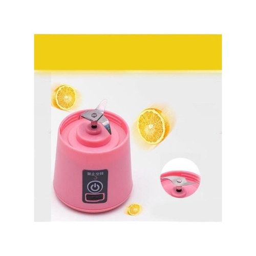 Mini Multifunctional Portable Electric Fruit Mixing Machine 400 ml PO12374 Pink