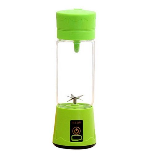380ml USB Rechargeable Juicer With 6 Blade HL93-LU Green