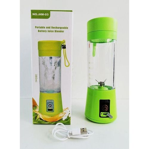 Juicer 200 W HM-03 Green/Clear