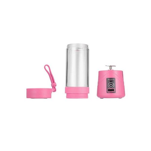 USB Rechargeable Juicer 380 ml 280 W lyzj208_Pink Pink