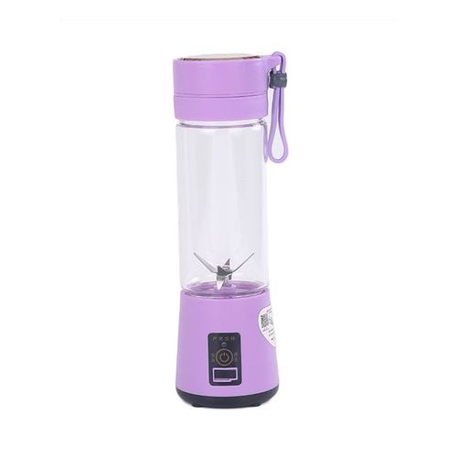 Electric Blender And Portable Juicer Cup 500 ml ALD-002 Purple/Clear