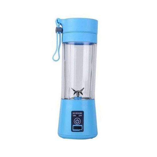 Portable and Rechargeable Battery Juice Blender HTC-122B Blue