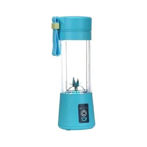 Portable and Rechargeable Battery Juice Blender HTC-122B Blue