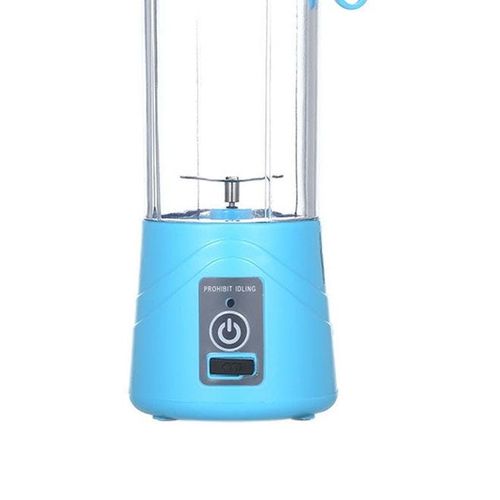 Portable and Rechargeable Battery Juice Blender HTC-122B Blue