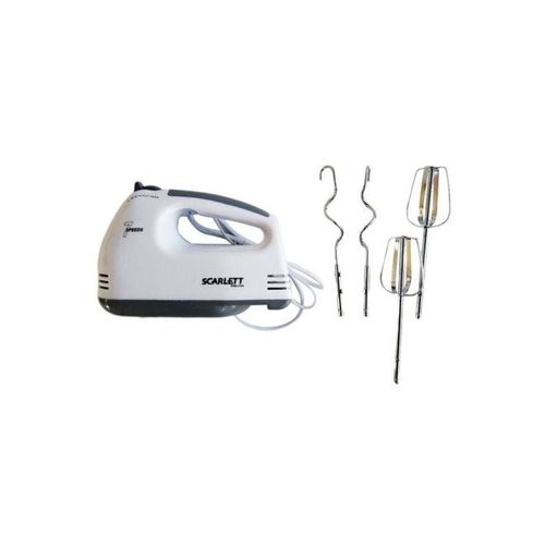 7-Speed Electric Super Hand Mixer 260 W HE-133 White/Silver/Grey