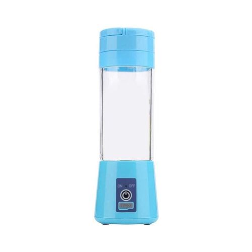 Portable Electric Juicer 380 ml 10 W LNKO4406_1 Blue/Clear
