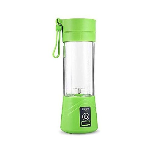 Portable Blender Mixer Rechargeable Blender Smoothie Single Served Usb Electric Safety Juicer Cup Shakes And Smoothies Blender Usb Charging Sport Mini Juice Maker 500 ml AS-110637-K13 Green