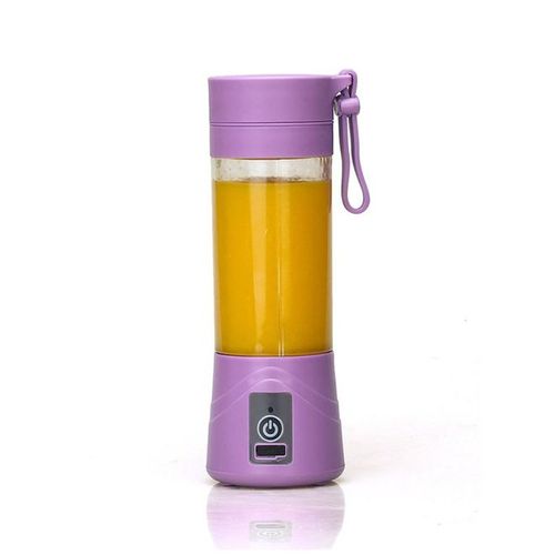 Portable Electric Juicer 500 ml UUE0015T-Purple Purple/Clear