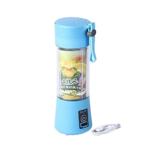 Portable and Rechargeable Battery Juice Blender HTC-122B blue