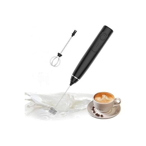2-Piece Electric Milk Frother And Whisk Set 1 W W25 Black/Silver