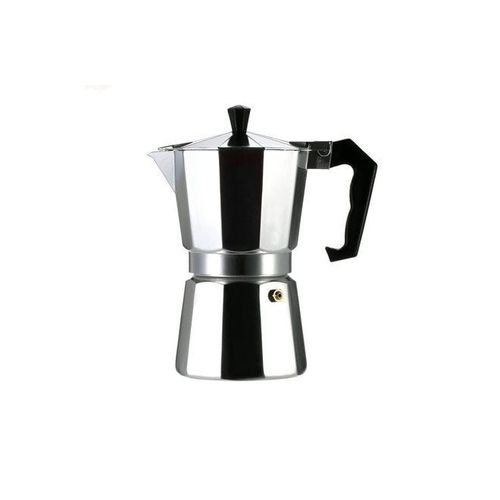 6-Cup Expresso Coffee Maker Silver