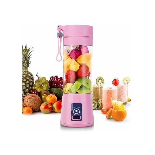 USB Juice Blender Multi-functional 380 ml 0 W PT-1208 Pink/Clear