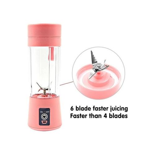 Portable Juicer 380 ml 200 W 763459832137 Pink
