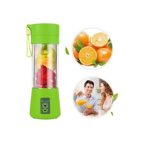 Electric Juicer 400 ml JUE001 Green/Clear