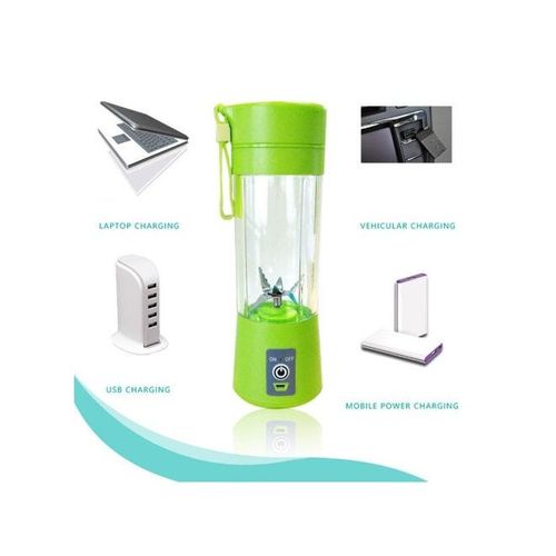 Mini Portable Usb Electric Fruit Juicer ZM620900 Green