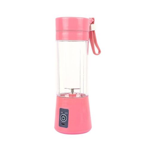 Electric USB Mini Juicer Bottle 187681_2 Pink/Clear