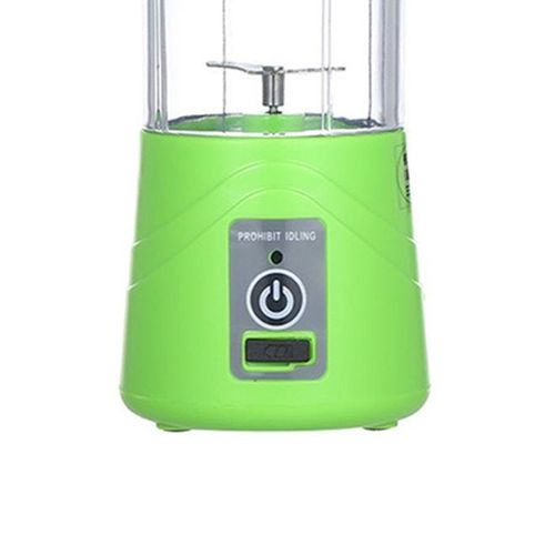 Multi-Design USB Rechargeable Electric Juice Blender 750 W H18857GR Green/Clear