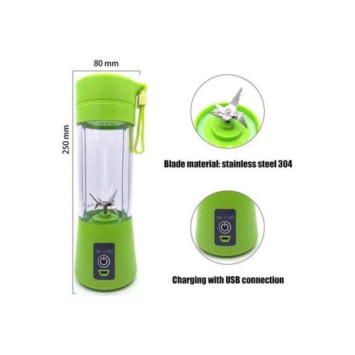 Portable Juicer 380 ml 200 W 763459832139 Green