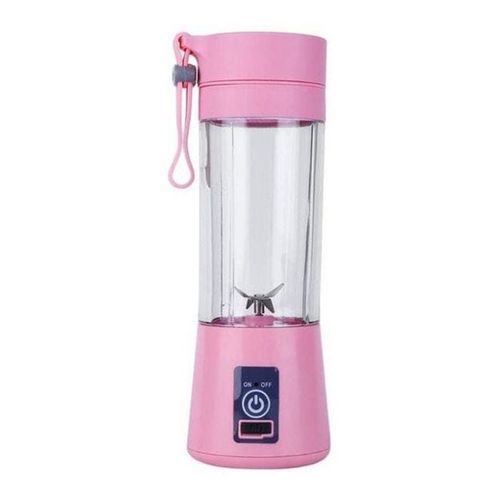Camping Usb Mini Electric Fruit Vegetable Juicer Handheld Smoothie Maker 4741052590 Pink