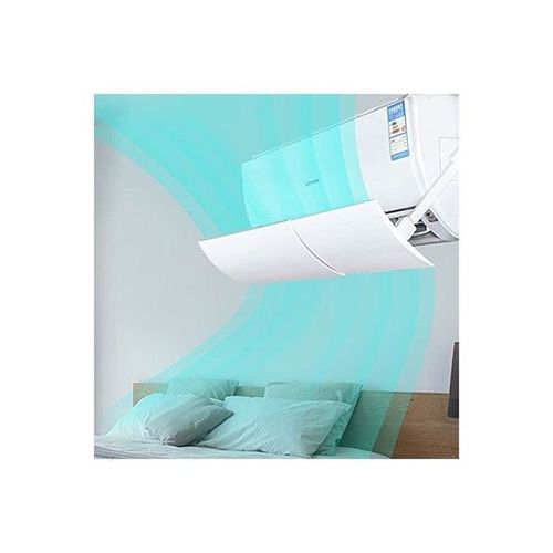 Anti Direct Blowing Retractable Air Conditioning Deflector T79 White