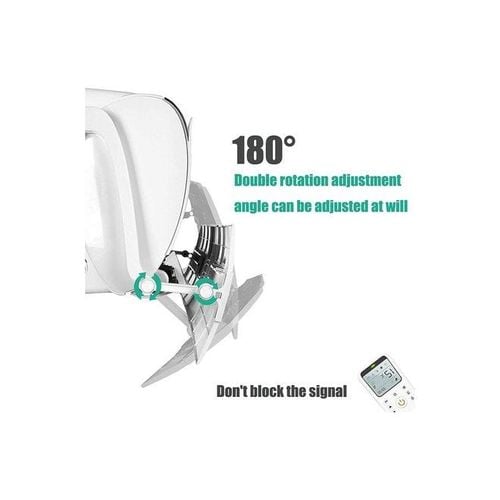 Anti Direct Blowing Retractable Air Conditioning Deflector T60 White