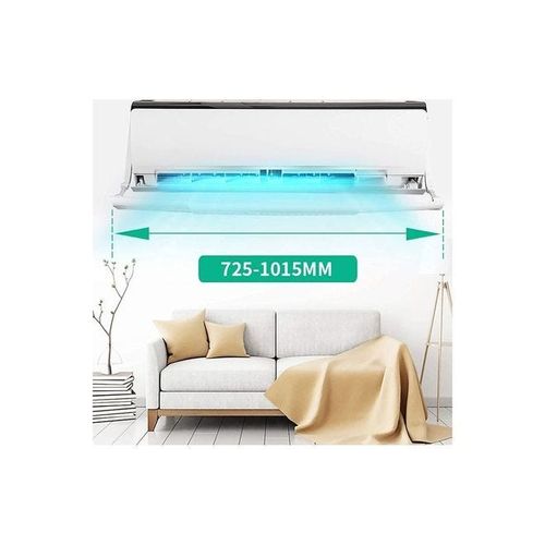 Anti Direct Blowing Retractable Air Conditioning Deflector T60 White