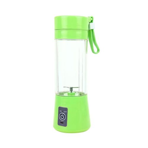Electric USB Mini Juicer Bottle 187681_4 Green/Clear
