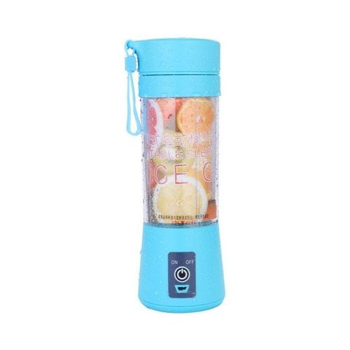 Portable Fruit Juicer 380 ml WLL80919018BU_U00491 Blue/Clear
