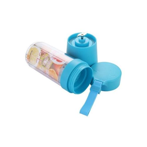 Portable Fruit Juicer 380 ml WLL80919018BU_U00491 Blue/Clear
