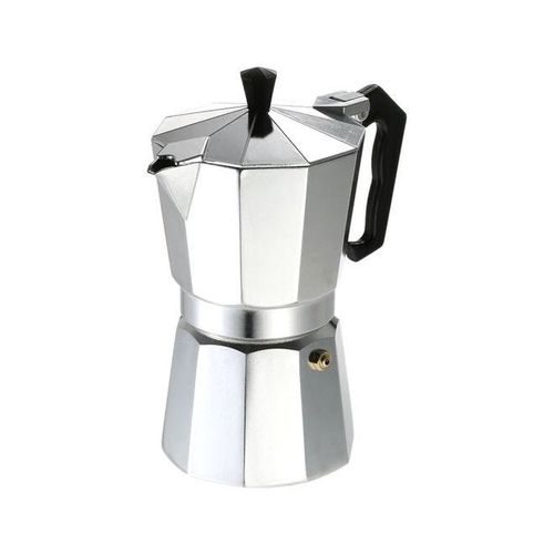Espresso Percolator Coffee Maker Silver/Black