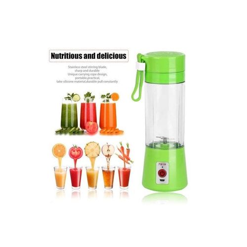 Countertop Juicer And Smoothie Maker 380 ml ZK1623401 Green/Clear