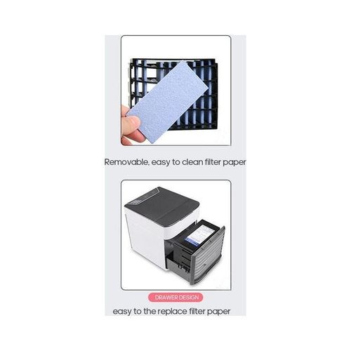 Mini USB Air Conditioner Fan H32084-LM White