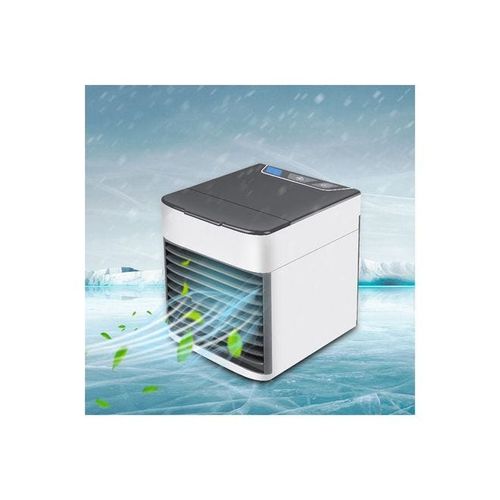 Mini USB Air Conditioner Fan H32084-LM White/Black