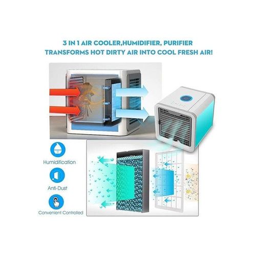 Portable Air Cooler 10102586 White/Blue/Grey