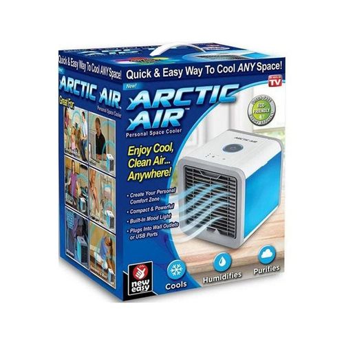 Air Cooler 1200BTU 2724633831135 White/Blue/Grey