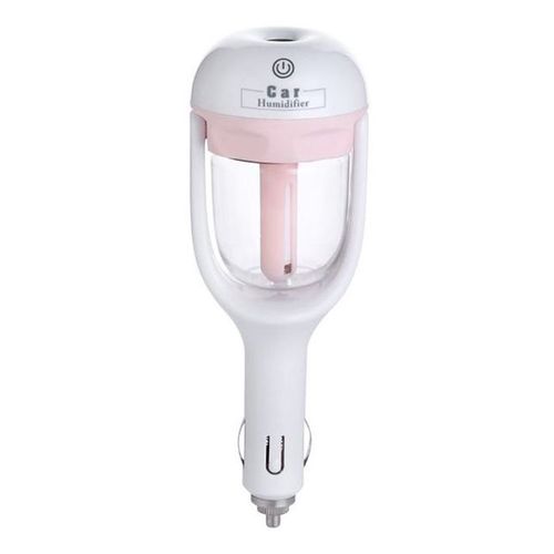 Electric Mini Car Humidifier 50Ml 16662 White/Pink